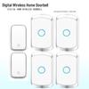 Wireless Waterproof Self-Powered Smart Doorbell - Battery-Free Long-Range Remote Control for Home