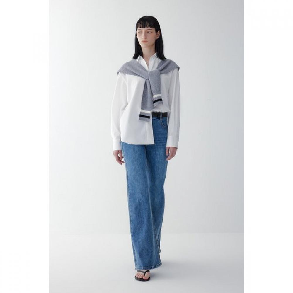 

Vov Scarf Set Slit Blouse 7155360002 white (01)/55