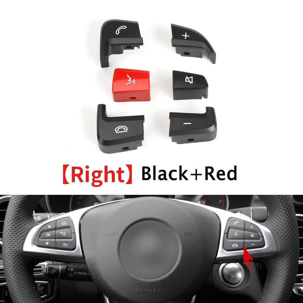For Mercedes W205 W253 Car Steering Wheel Switch Control Buttons For Benz C GLC Class C200 C220 C260 GLC250 GLC300 2015-