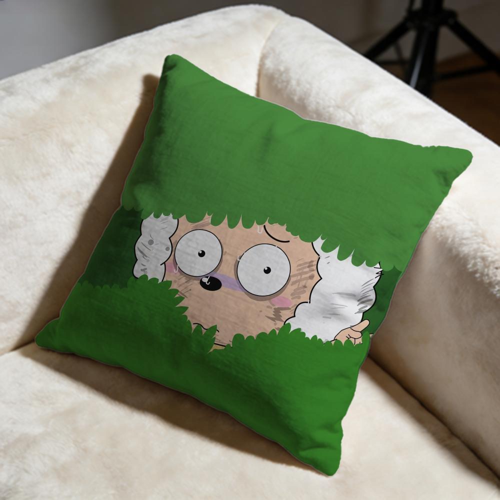 Angenehmer Ziegen- und Großer Großer Wolf Kissenbezug Weiche Dekorative Kissenhülle Geeignet für Schlafzimmer Sofa Auto Reisegebrauch