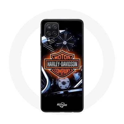 Samsung Galaxy A12 Case Harley Davidson MotoCycles Logo