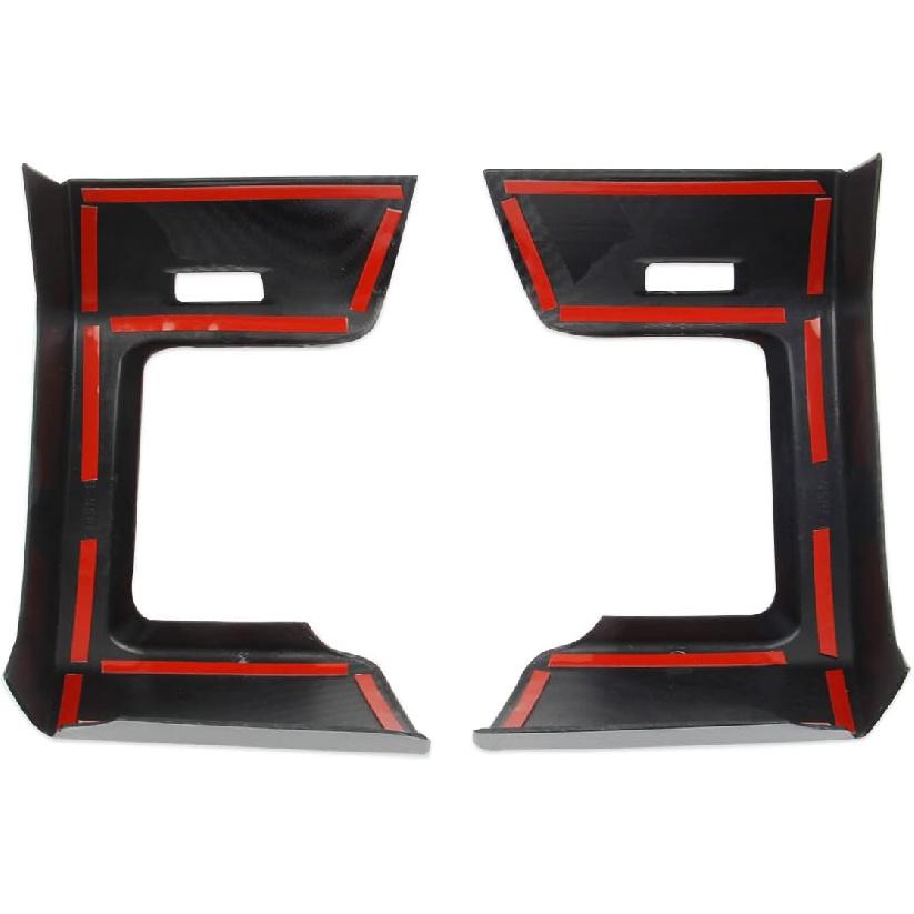 Carbon Fiber Dashboard Side Air Vent AC Outlet Cover Trim for 2022-2025 Nissan Pathfinder