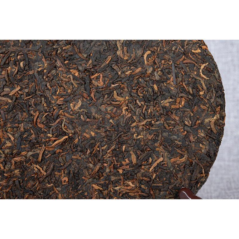 357g Spitzenschwarzer Tee Yunnan Pu-Erh-Tee Uralter Baum Pu-Erh Reifer Kuchen Gesundheitsfürsorge