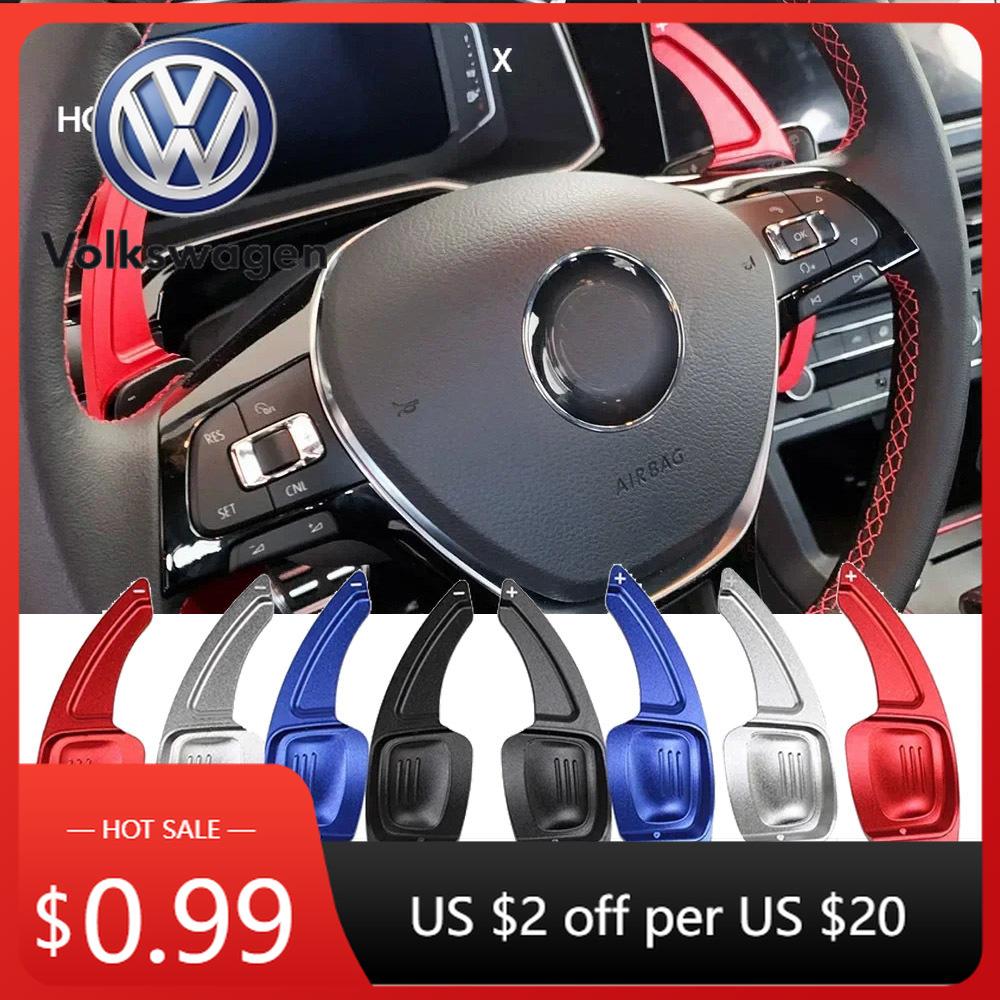 HIJK1 2026 Hot VOLKSWAGEN Steering Wheel Shift Paddle Extension Gear Paddle For VW Golf 7/7.5 MK7 Golf 8 MK8 Polo MK6 Arteon Touareg