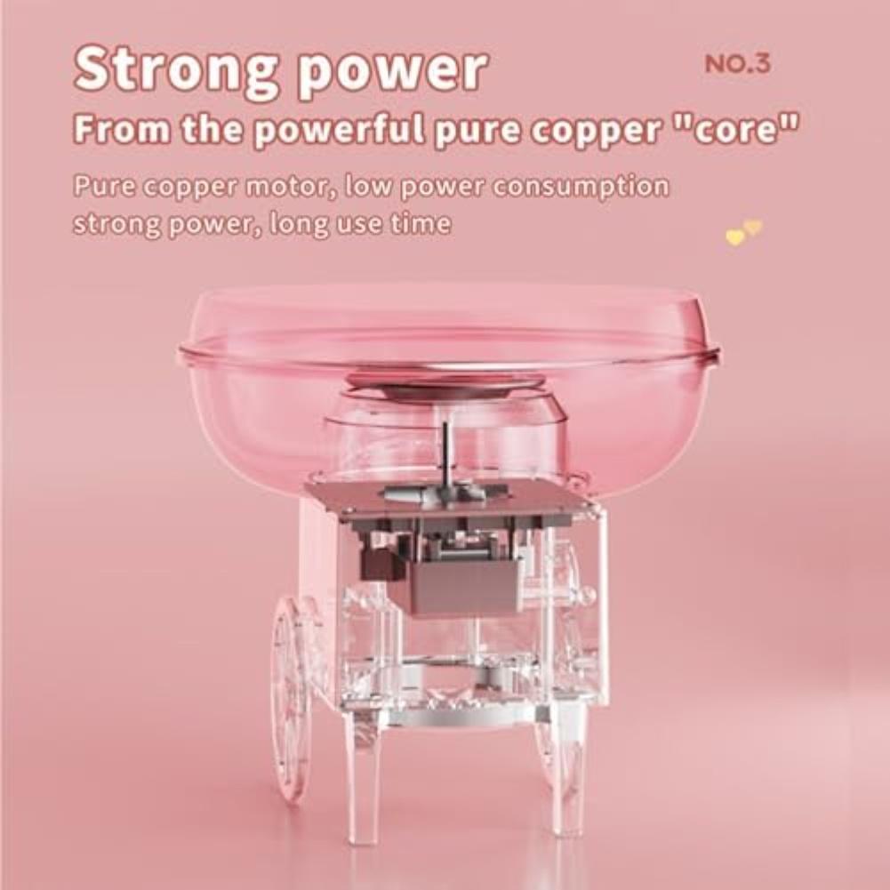 1PC Cotton Candy Maker 26x16cm For-Durable Cotton Candy Maker: Create Treats For Parties Kitchen Bakeware Dessert Tools Maker