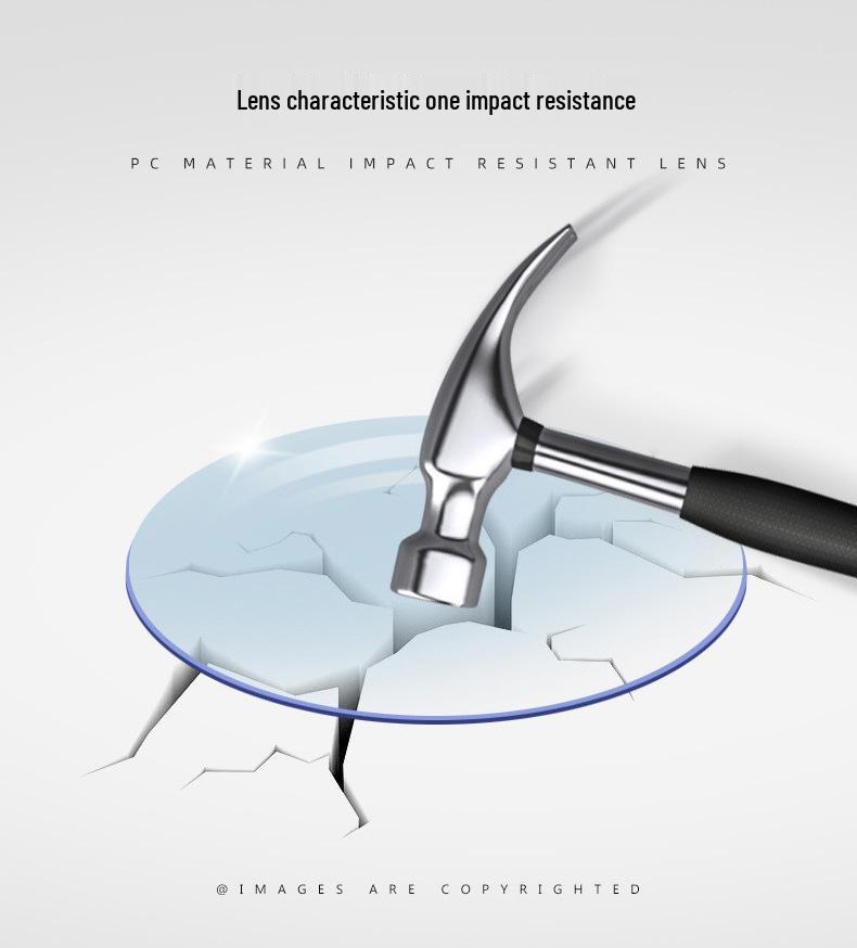 Bequeme PPSU-Brille mit Silikon-Nasenpolstern für Jugendliche – Unisex und für Sehstärken geeignet