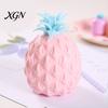 Jouet à presser à la main Ananas Soulagement de l'anxiété Réduction du stress Balle Exercice Relaxation Fruit Sensoriel Fidget Cadeaux de fête