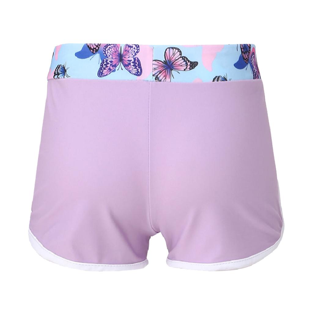 Costum de baie Imprimat pentru Fete Pantaloni Scurți Elastici cu Talie Lată Ținută de Plajă Piscină Baie Înot Vacanță