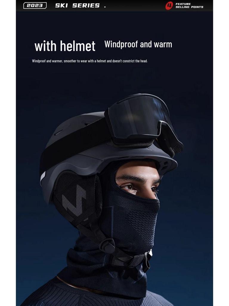 Unisex Winter Balaclava: Windproof, Warm Face Mask & Neck Gaiter for Cycling, Motorcycling, Skiing