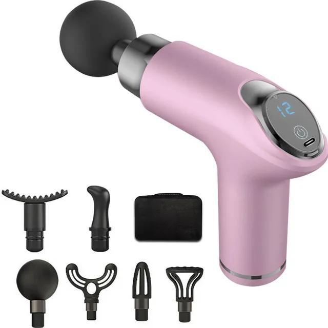 Mini Fascia Gun Muscle Relaxation Massage Shock Electric Whole Body Massage Gun Relieves Fatigue and Is Convenient To Carry