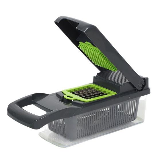 Vegetable Chopper Stainless Steel Mandoline Slicer for Julienne Dicing Multifunctional Meal Preparation Tool