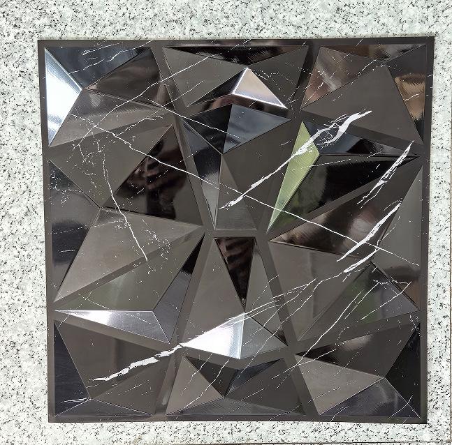 3D Embossed PVC Wall Panels for Hotel, Bedroom & TV Background Décor