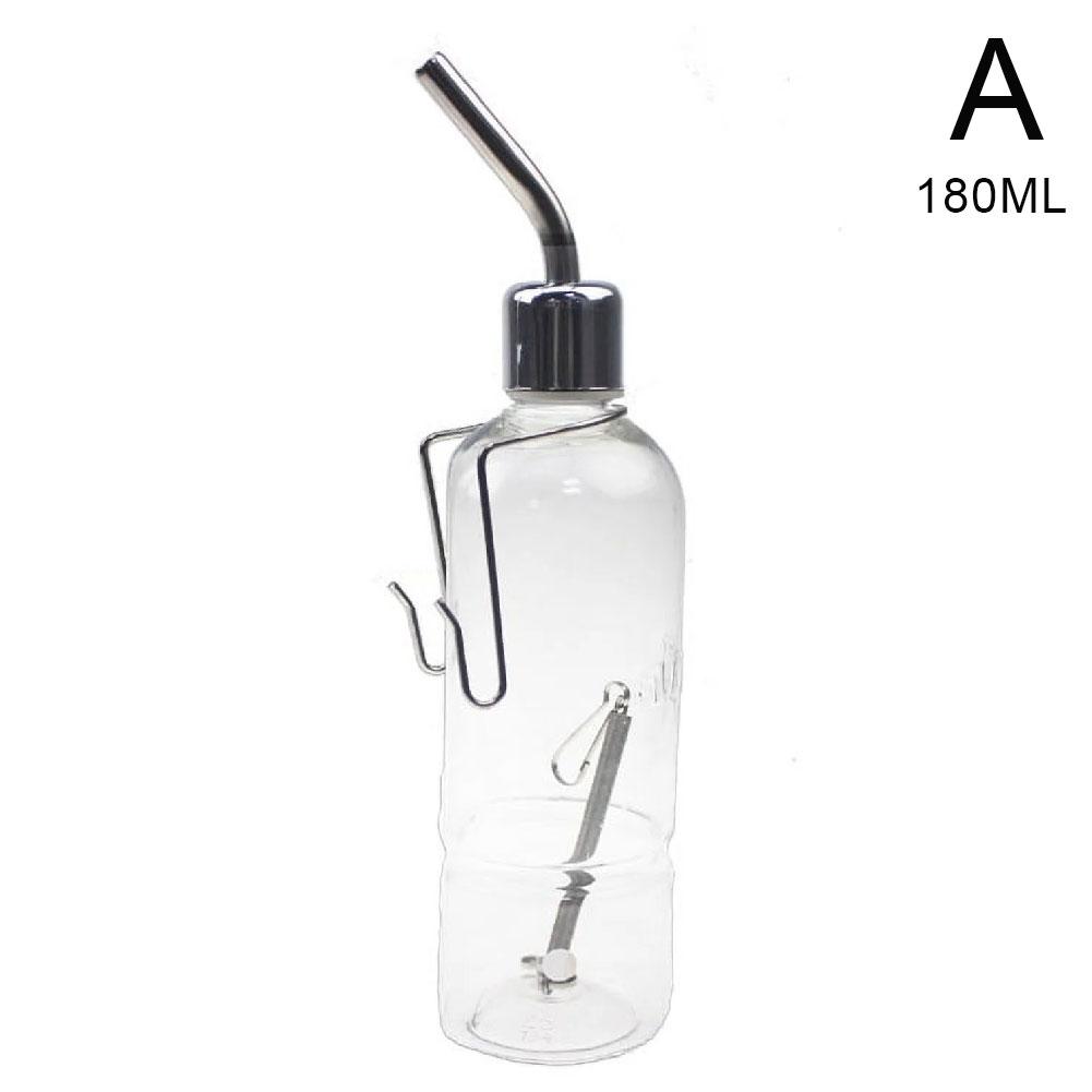 Botella Para Beber de 180ml/350ml Para Conejos Hámster Bebedero Dispensador de Agua Para Conejillo de Indias Erizo Totoro