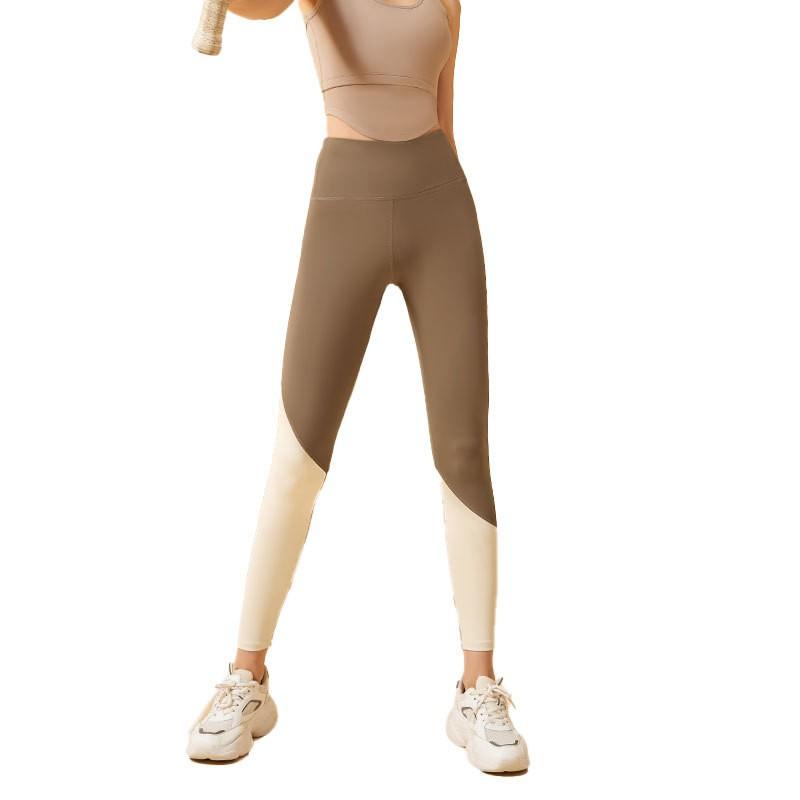 High-Waisted Seamless Yoga Pants Women - Ultra Stretchy Workout Leggings Running Fitness Trousers In Solid Colors