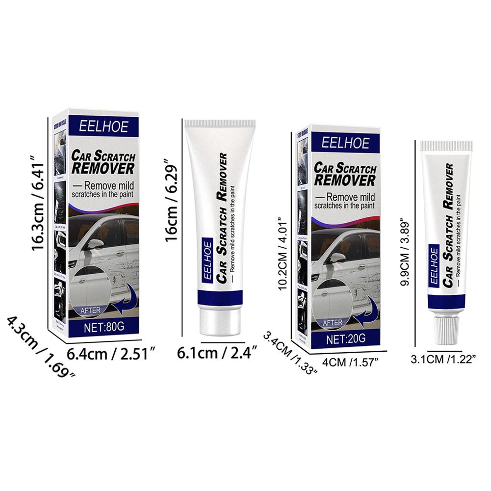 Car Scratch Remover Paint Care Tools Auto Swirl Remover Scratches Repair Polishing Auto Body Grinding Compound Anti Scratch Wax
