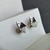 Silver Earrings with Cubic Zirkonia (2182924)