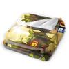 Maya The Bee With Flowers Cartoon Throw Blanket for Couch  Fuzzy Soft Plush Blanket 50x60 Inches Multiple Sizes Bedspreads