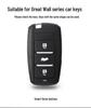 Great Wall Haval H6 Coupe Sport Key Cover for Haval M6, H2, F5, H4 - Mecha Design