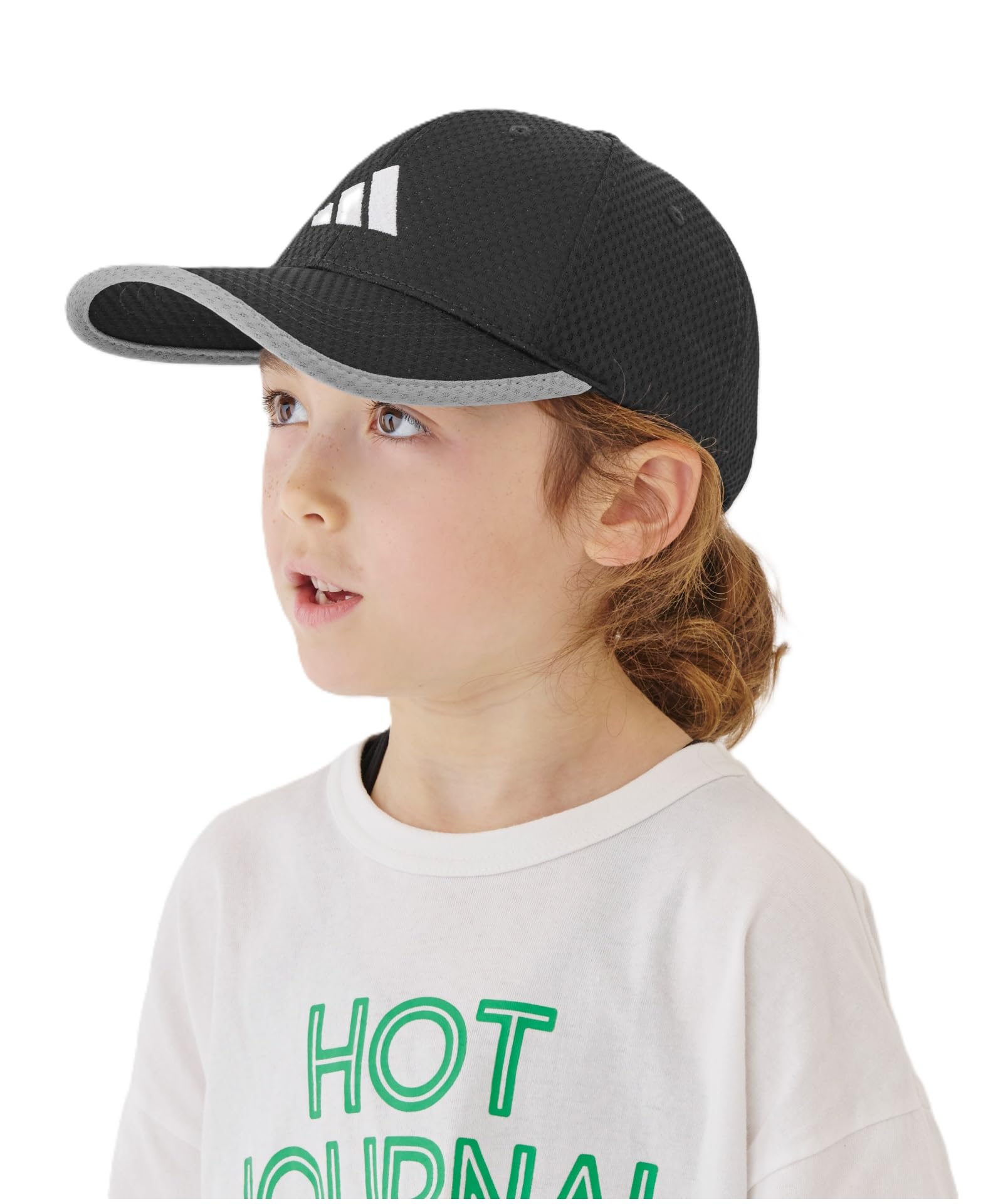 

Adidas ADM 6P KIDS Черная кепка из легкой сетки_03 чёрный