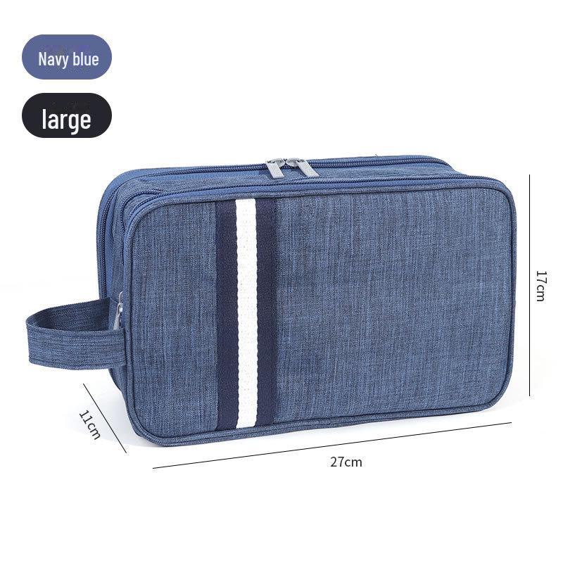 New Arrival Portable Cosmetic Bag with Wet & Dry Separation - Stylish Toiletry & Travel Storage Solution