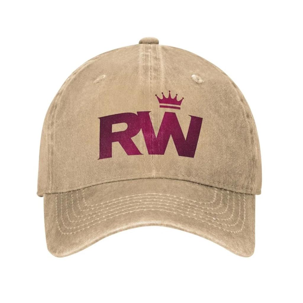 Vintage Robbie Williams Live 2025 Concert Baseball Cap for Unisex Women Distressed Washed Snapback Hat RW Singer Outdoor Gift Hats