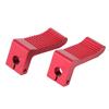 Czerwony Mini Moto Racing Stopka Stopka Podnóżek Pedał Podnóżek Ze Stopu Aluminium Pasuje do 47cc 49cc