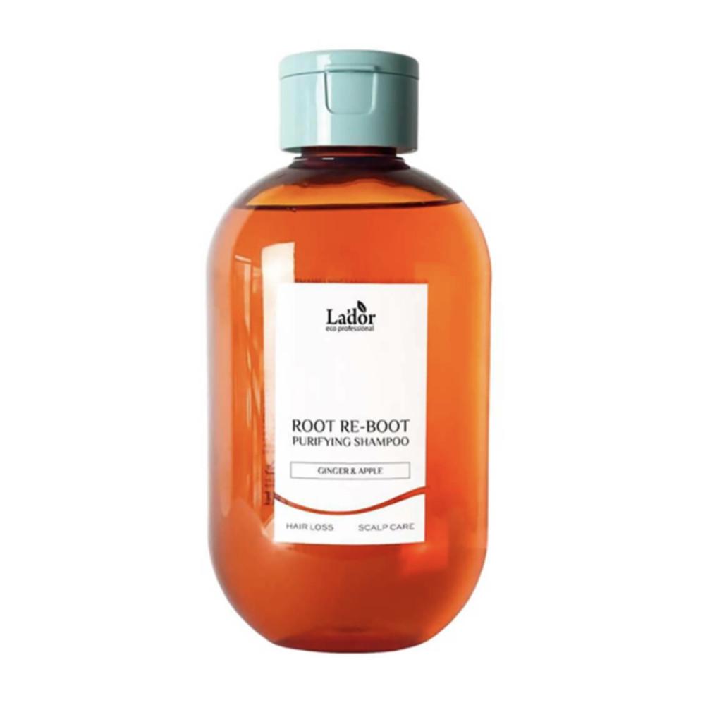 

Шампунь от выпадения волос для чувствительной кожи головы La dor Root Re-Boot Purifying Shampoo Ginger & Apple 300ml