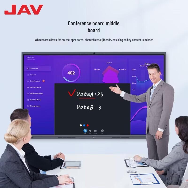 JAV 86-inch AI Interactive Conference Display (CN version)