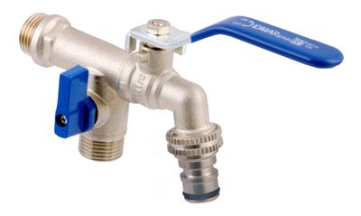 Double Garden Tap 1/2"X1/2"