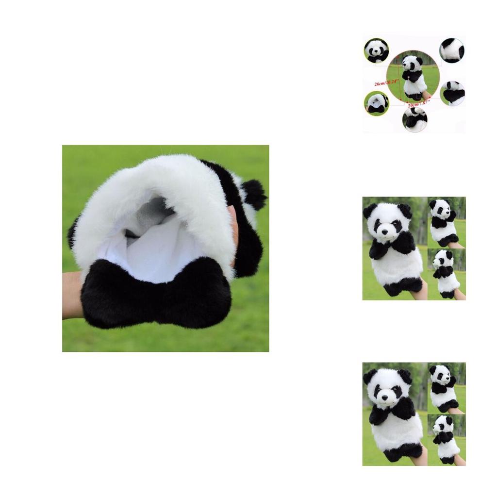 Adorable Panda Hand Puppet Premium Quality Plush Educational Toy For Children