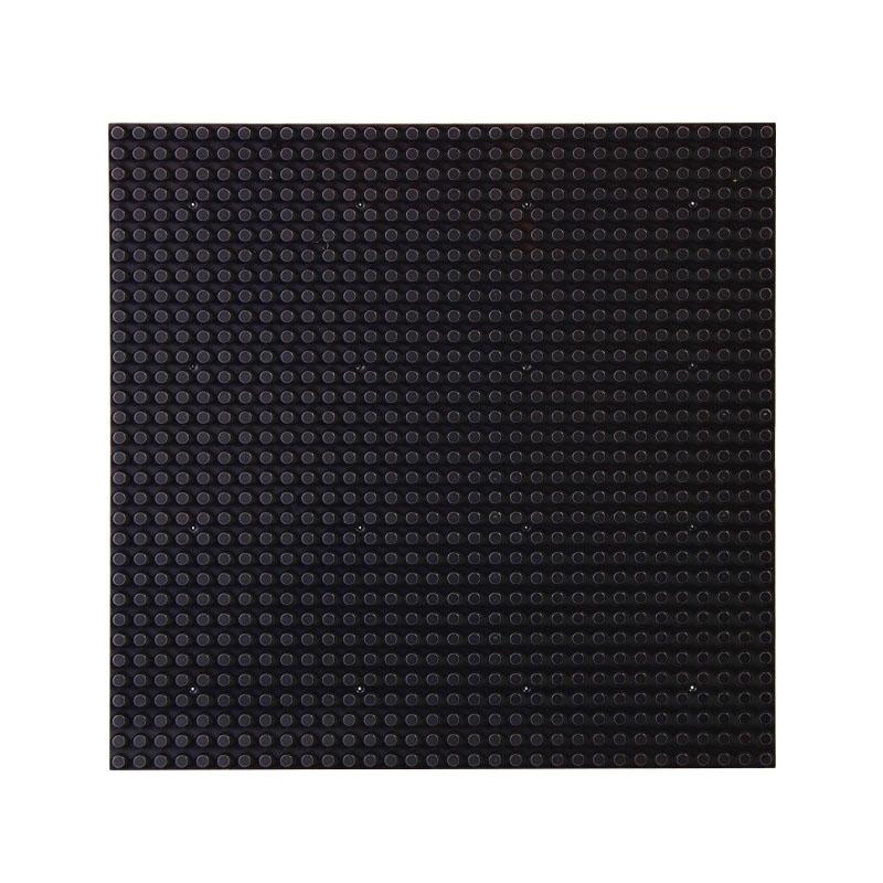 

Traditional 32x32 Hole Base Plate Construction Block Kit Foundation 100% Works With featuring Major Construction Block Brands 25.5 x 25.5 cm 1PC32x32