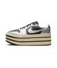 Air Jordan 1 Triple Stack W - Metallic Silver:Muslin:Black / Hv8288-001