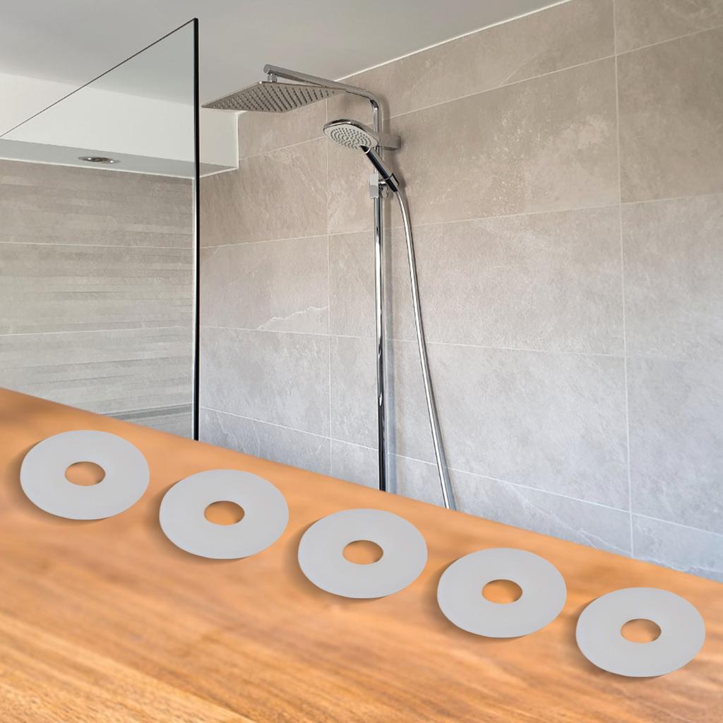 Rubber Seal Washer Toilet Flush Valve Seal 0.94 Inch Outlet Connection 2.85 Inch Diameter Efficient Water Management For Siamp