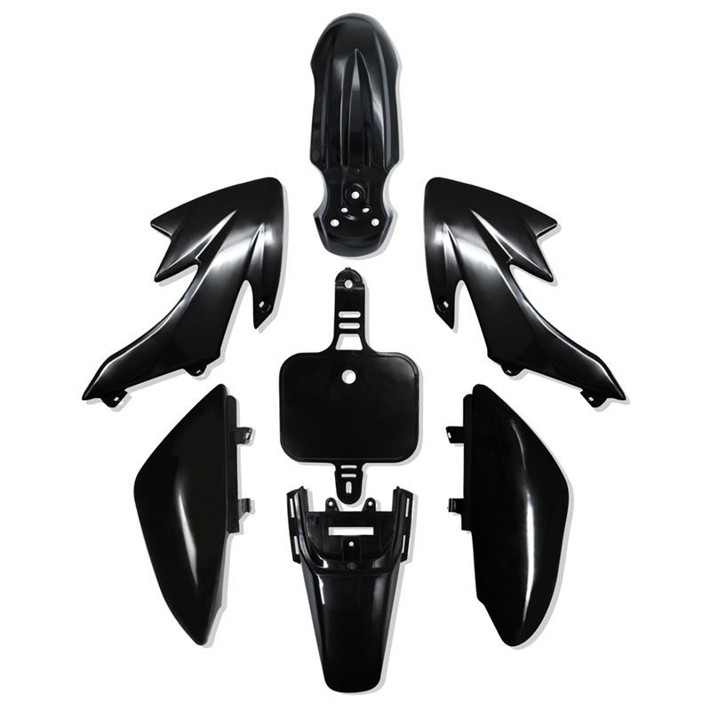 AA92-CRF50 Plastics Kit Pit Bike Parts Fairings Fenders For CRF 50 XR 50 SSR 110 107 125 MX650 MX500 Piranha Baja