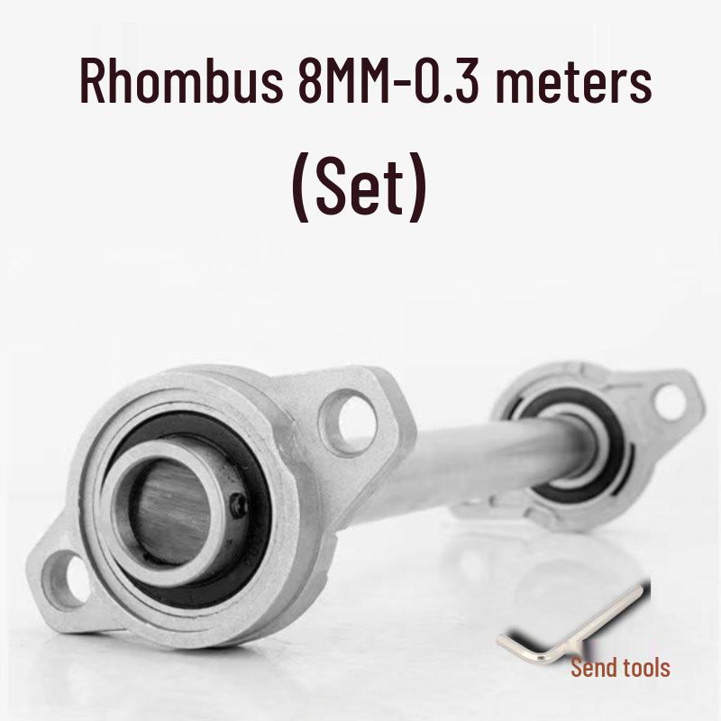 

Mini Small Zinc Alloy Bearing Block with Shaft and Micro Diamond Vertical Support