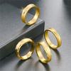 Non-fading, High-end Sand Gold Ring for Women, Fashion Temperament Trendy Couple Ring Hand Jewelry