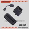 OCESTORE 2pcs OBD1 to OBD2 Diagnostic Tool Adapter Connector Cable 22 Pin to 16 Pin and 17 Pin to 16 Pin for Toyo ta OBD1 to OBD2 Diagnostic Tool