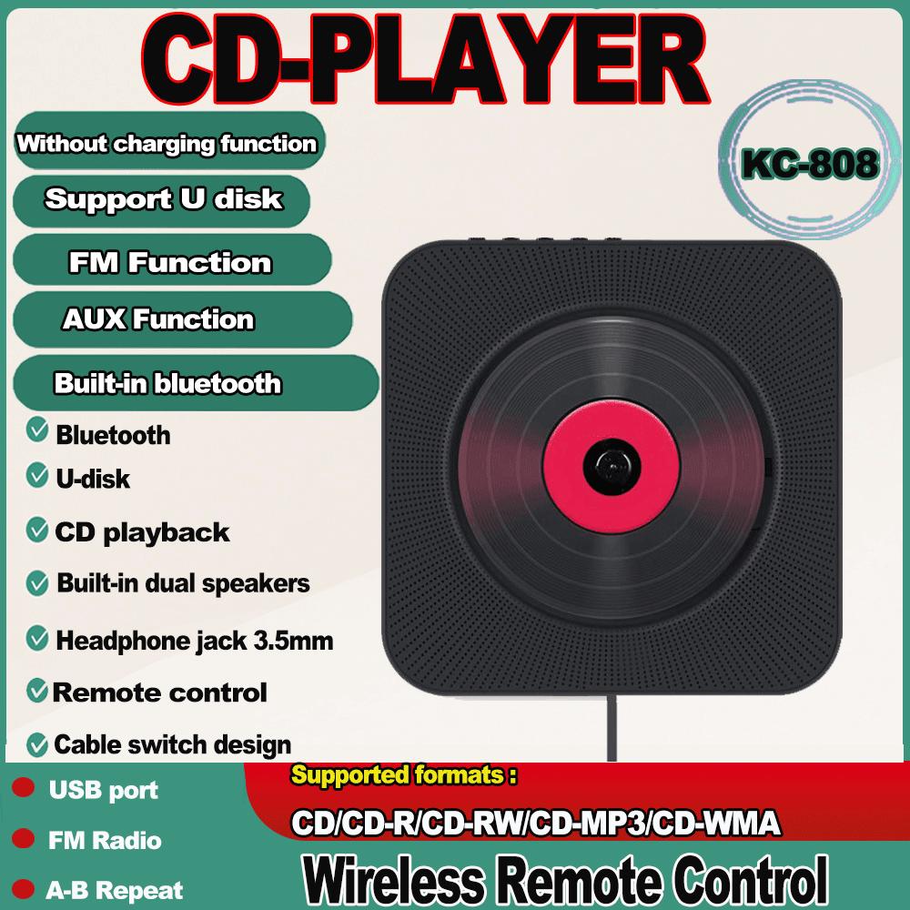 LED ekranlı Bluetooth CD Çalar (Şarj fonksiyonu olmadan)