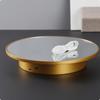 Electric Rotating Display Stand USB Powered Turntable Mirrored Top Mirror