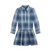 Polo Kids Plaid Double Face Cotton Shirtdress Cwpodrso3d20561400