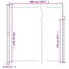 Retractable Side Awning Anthracite 220 x 300 cm