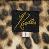 Needles Made In Japan Leopard Pattern Long Sleeve Western Shirt Women Used