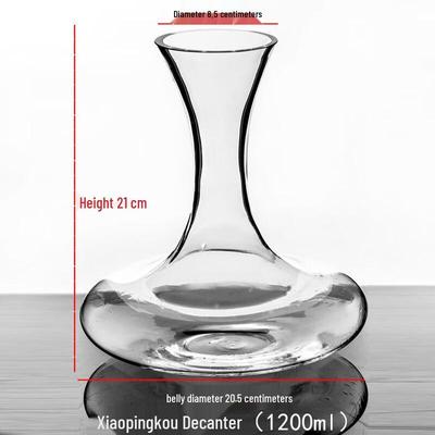 ZISIZ Skleněná karafka na víno