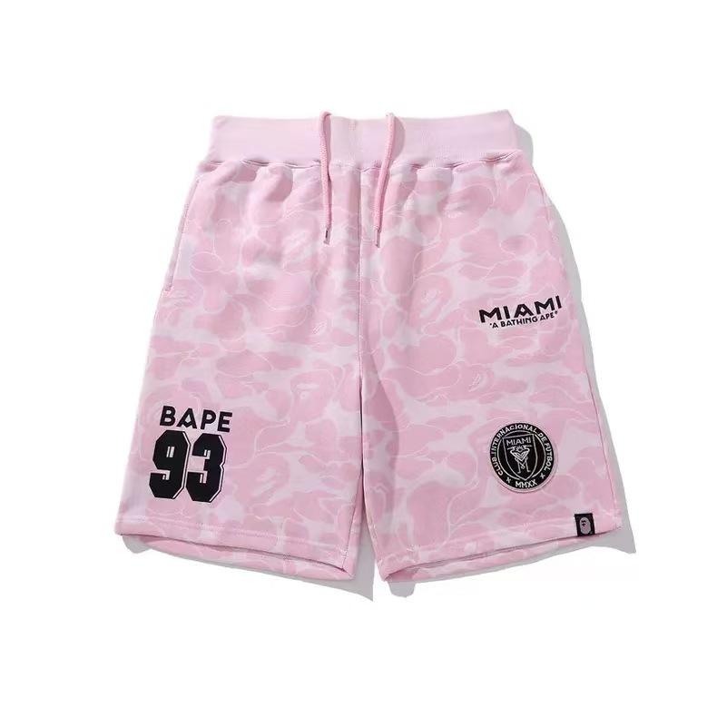 Pantaloncini Casual Bape Shark Camo da Uomo Estivi da Spiaggia Board Shorts a 5 Tasche Pantaloncini da Campo Streetwear