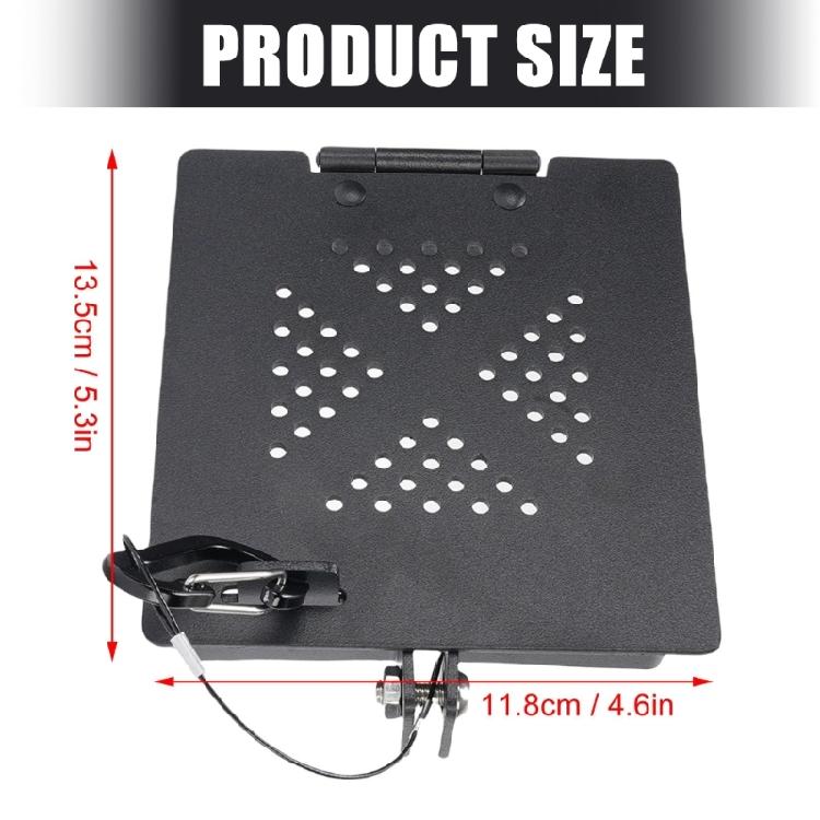 Ventilated Trailer Bumper Guard Cover for Motorhome Campers Steel Frame Construction Prevents Rust Corrosion Deformation