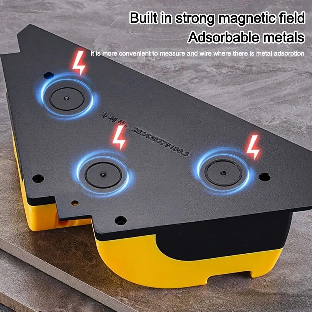 Durable 90° Infrared Laser Level Rechargeable High Accuracy Laser Ground Meter Level Tool
