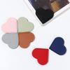 Heart-shaped Corner Page Marker Multicolor Reading Bookmarks Portable Leather Bookmark  Students