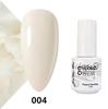 GELPOLISH Nail Art Set: Base, Top Coat, Transparent & White Gel Polishes