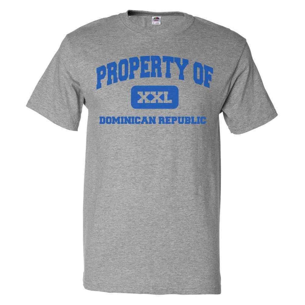 Property of Dominican Republic T shirt Funny Tee S