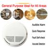 Household Smoke Alarm Smoke Detector Fire Alarm Detector With 9V Battery Photoelectric Sensor Alert Warning